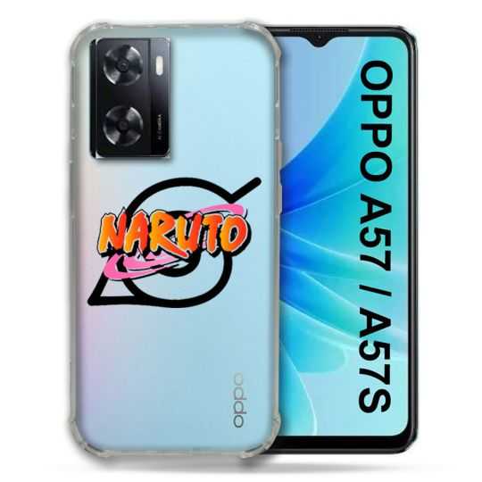 Coque Transparente Pour Oppo A57 / A57S Naruto Logo