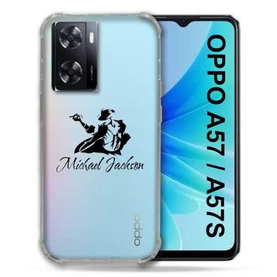 Coque Transparente Pour Oppo A57 / A57S Michael Jackson