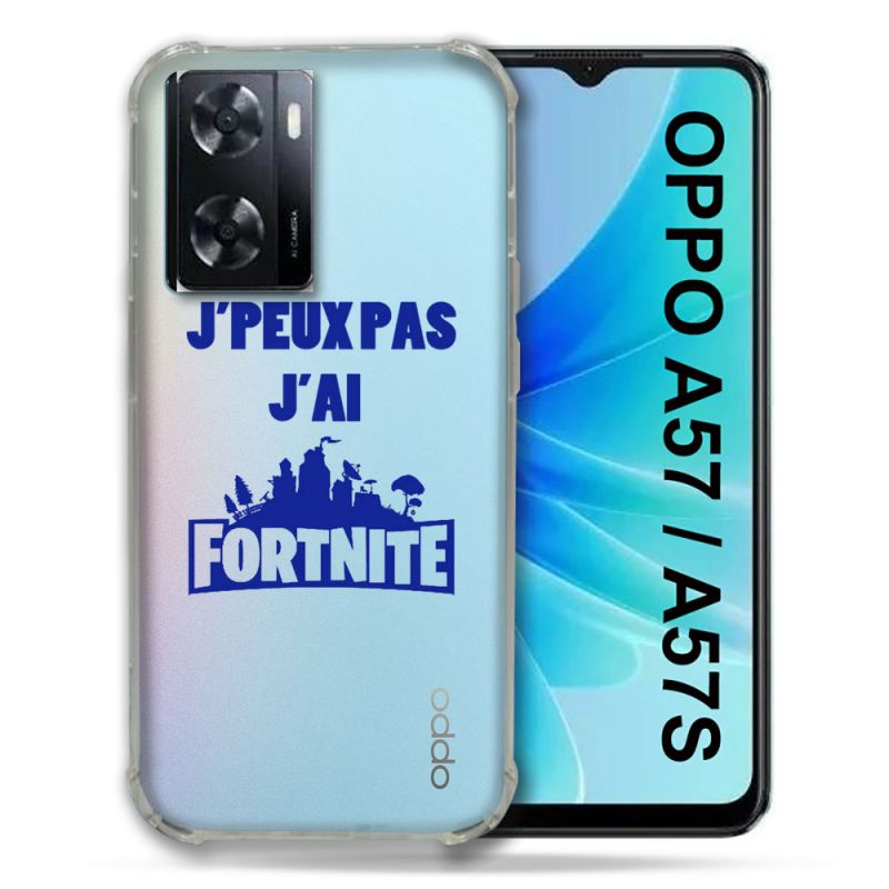 Coque Transparente Pour Oppo A57 / A57S Jpeux pas jai Fortnite