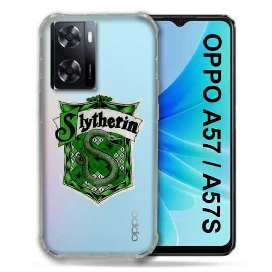 Coque Transparente Pour Oppo A57 / A57S Harry Potter Slytherin