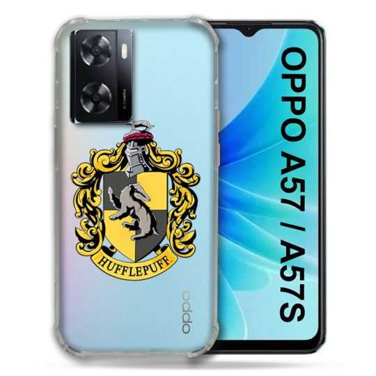 Coque Transparente Pour Oppo A57 / A57S Harry Potter Hufflepuff