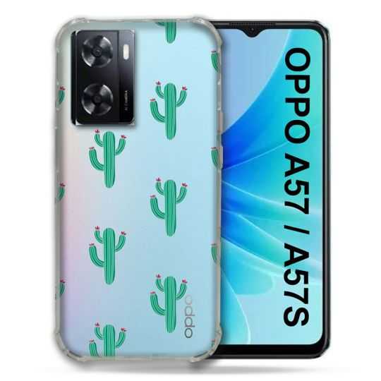 Coque Transparente Pour Oppo A57 / A57S Cactus