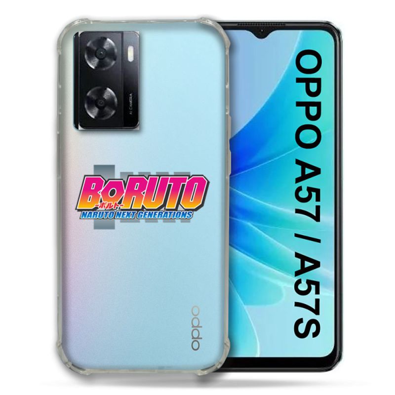 Coque Transparente Pour Oppo A57 / A57S Boruto Logo