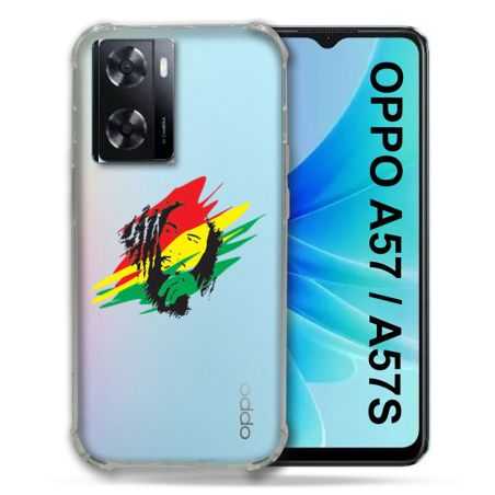 Coque Transparente Pour Oppo A57 / A57S Bob Marley Graf