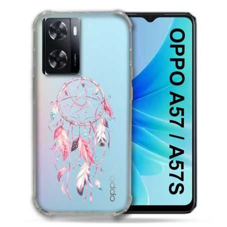 Coque Transparente Pour Oppo A57 / A57S Attrape Reve Rose