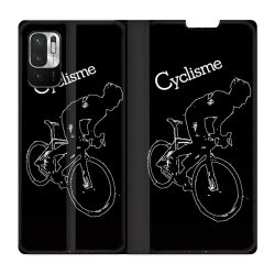 Housse Cuir Portefeuille Pour Samsung Galaxy A53 5G Cyclisme Ombre