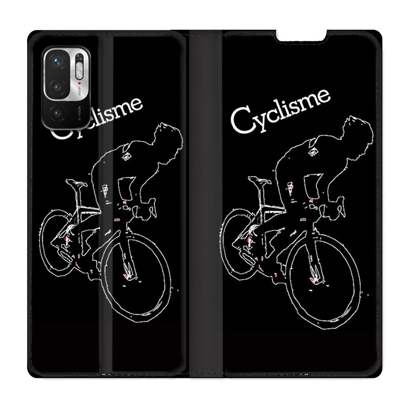 Housse Cuir Portefeuille Pour Samsung Galaxy A53 5G Cyclisme Ombre