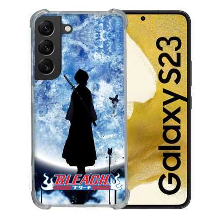 Coque Renforcée En Verre Trempé Pour Samsung Galaxy S23 Manga Bleach Lune