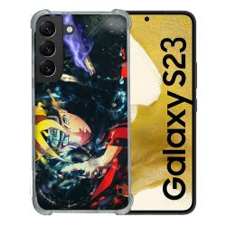 Coque Renforcée En Verre Trempé Pour Samsung Galaxy S23 Manga Boruto Eclair