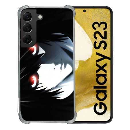 Coque Renforcée En Verre Trempé Pour Samsung Galaxy S23 Manga Death Note L