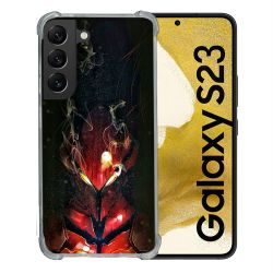 Coque Renforcée En Verre Trempé Pour Samsung Galaxy S23 Manga Solo Leveling Igris