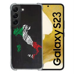 Coque Renforcée En Verre Trempé Pour Samsung Galaxy S23 Voyage Italie Botte