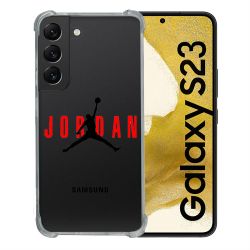 Coque Renforcée En Verre Trempé Transparente Pour Samsung Galaxy S23 Jordan