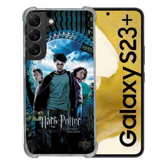 Coque Renforcée En Verre Trempé Pour Samsung Galaxy S23 Plus Harry Potter Azkaban