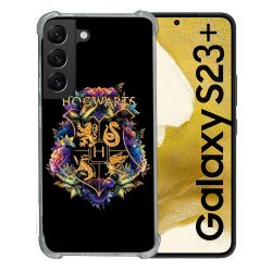 Coque Renforcée En Verre Trempé Pour Samsung Galaxy S23 Plus Harry Potter Hogwarts