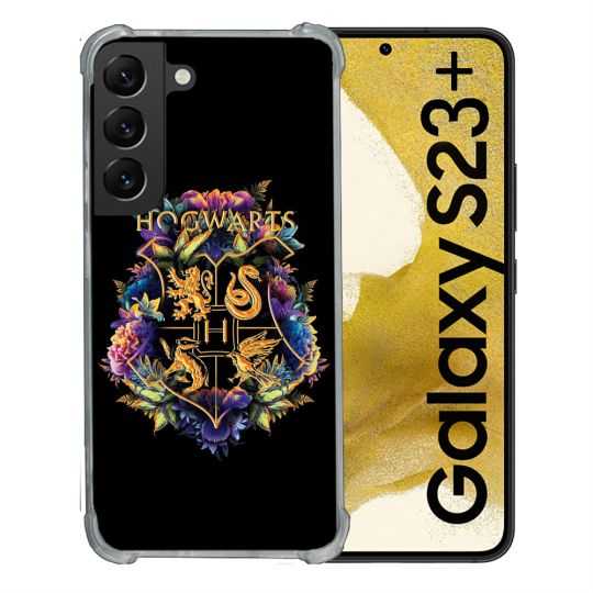Coque Renforcée En Verre Trempé Pour Samsung Galaxy S23 Plus Harry Potter Hogwarts