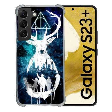 Coque Renforcée En Verre Trempé Pour Samsung Galaxy S23 Plus Harry Potter Patronome
