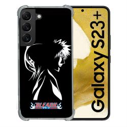 Coque Renforcée En Verre Trempé Pour Samsung Galaxy S23 Plus Manga Bleach Duo