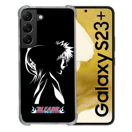 Coque Renforcée En Verre Trempé Pour Samsung Galaxy S23 Plus Manga Bleach Duo