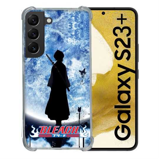 Coque Renforcée En Verre Trempé Pour Samsung Galaxy S23 Plus Manga Bleach Lune