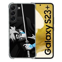 Coque Renforcée En Verre Trempé Pour Samsung Galaxy S23 Plus Manga Boruto Epée