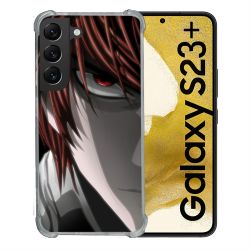 Coque Renforcée En Verre Trempé Pour Samsung Galaxy S23 Plus Manga Death Note Kira