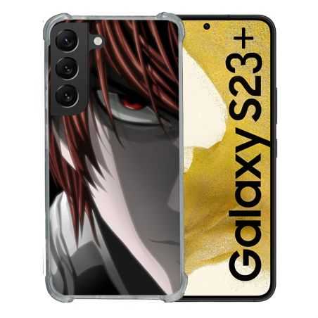 Coque Renforcée En Verre Trempé Pour Samsung Galaxy S23 Plus Manga Death Note Kira