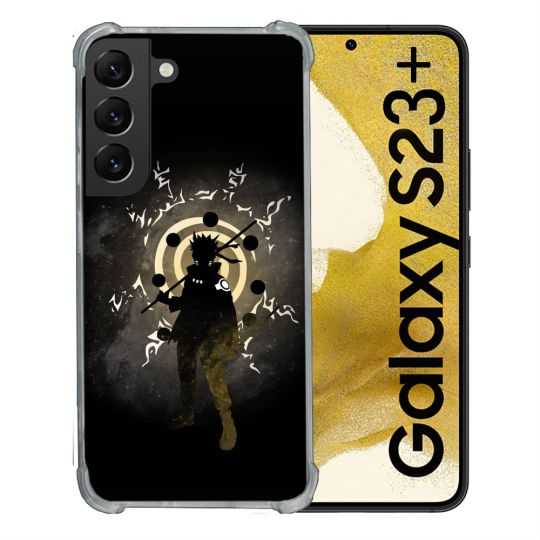 Coque Renforcée En Verre Trempé Pour Samsung Galaxy S23 Plus Manga Naruto Sage