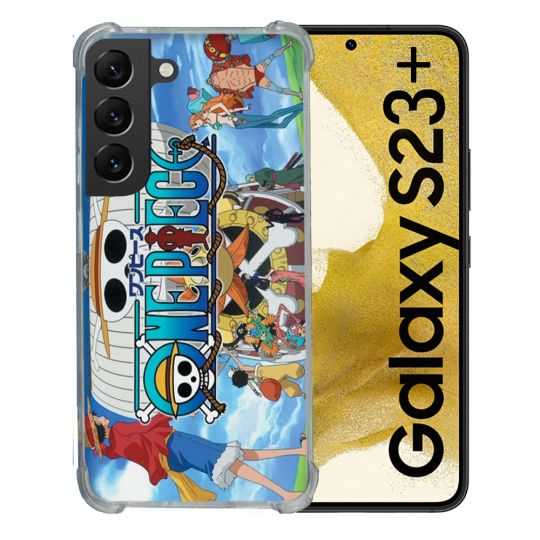 Coque Renforcée En Verre Trempé Pour Samsung Galaxy S23 Plus Manga One Piece Sunny