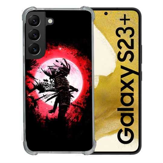 Coque Renforcée En Verre Trempé Pour Samsung Galaxy S23 Plus Voyage Japon Samourai