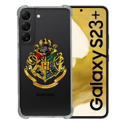 Coque Renforcée En Verre Trempé Transparente Pour Samsung Galaxy S23 Plus Harry Potter Poudlard