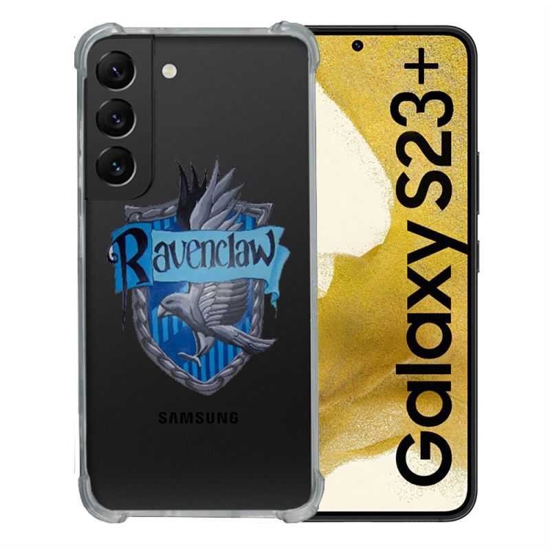 Coque Renforcée En Verre Trempé Transparente Pour Samsung Galaxy S23 Plus Harry Potter Ravenclaw