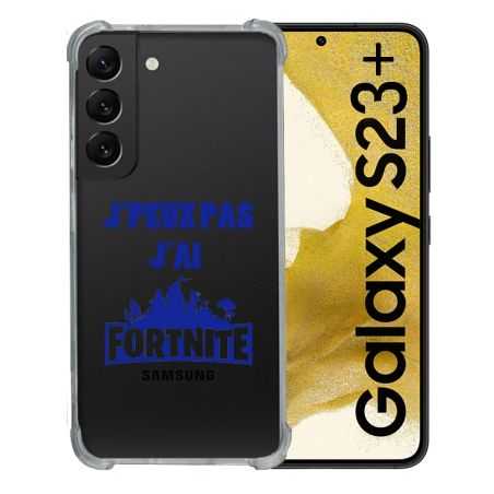 Coque Renforcée En Verre Trempé Transparente Pour Samsung Galaxy S23 Plus Jpeux pas jai Fortnite