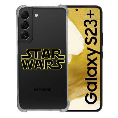 Coque Renforcée En Verre Trempé Transparente Pour Samsung Galaxy S23 Plus Star Wars