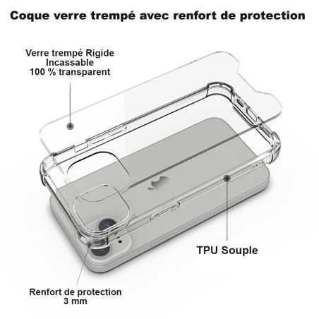 Coque Renforcée En Verre Trempé Transparente Pour Samsung Galaxy S23 Plus Boruto Logo