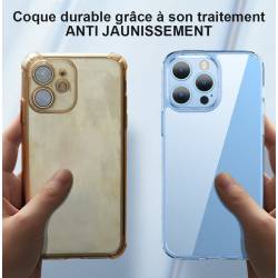 Coque Renforcée En Verre Trempé Transparente Pour Samsung Galaxy S23 Plus Boruto Logo