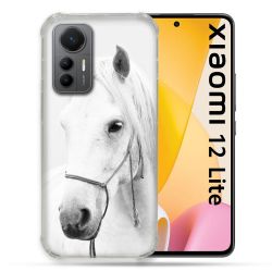 Coque Renforcée En Verre Trempé Pour Xiaomi 12 Lite Animal Cheval Cristal
