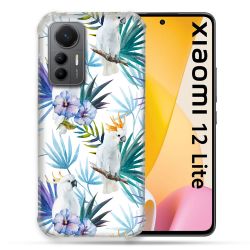 Coque Renforcée En Verre Trempé Pour Xiaomi 12 Lite Animal Perroquet Peinture