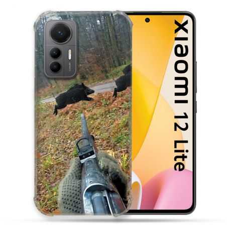 Coque Renforcée En Verre Trempé Pour Xiaomi 12 Lite Chasse Vision Tir