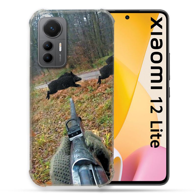 Coque Renforcée En Verre Trempé Pour Xiaomi 12 Lite Chasse Vision Tir