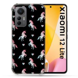 Coque Renforcée En Verre Trempé Pour Xiaomi 12 Lite Fantastique Licorne Pattern