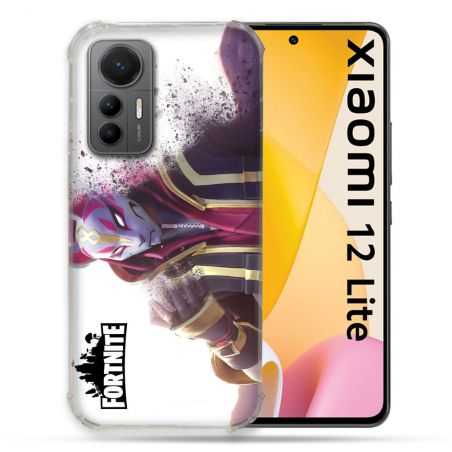 Coque Renforcée En Verre Trempé Pour Xiaomi 12 Lite Fortnite Blanc