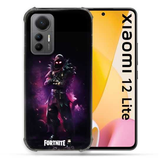 Coque Renforcée En Verre Trempé Pour Xiaomi 12 Lite Fortnite Raven