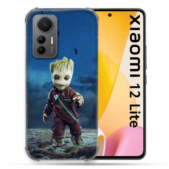 Coque Renforcée En Verre Trempé Pour Xiaomi 12 Lite Groot Bleu