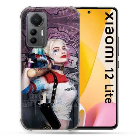 Coque Renforcée En Verre Trempé Pour Xiaomi 12 Lite Harley Quinn Batte