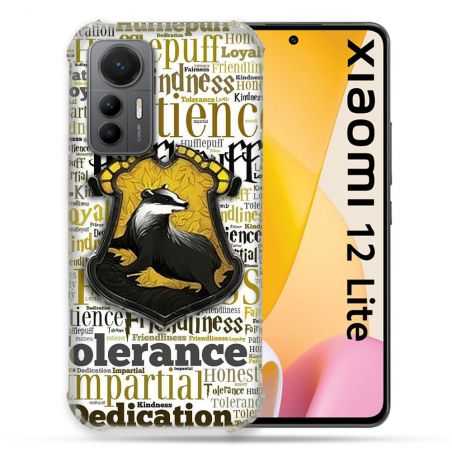 Coque Renforcée En Verre Trempé Pour Xiaomi 12 Lite Harry Potter Poursouffle