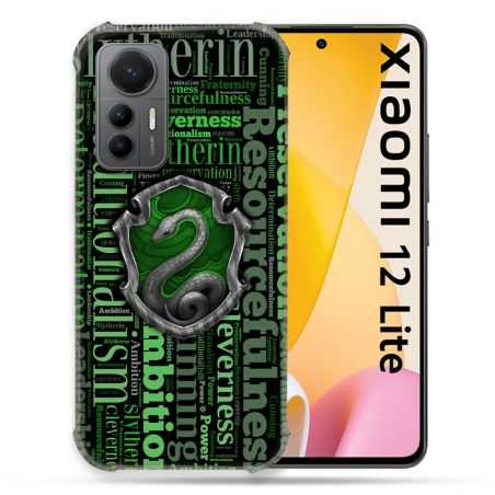 Coque Renforcée En Verre Trempé Pour Xiaomi 12 Lite Harry Potter Serpentar