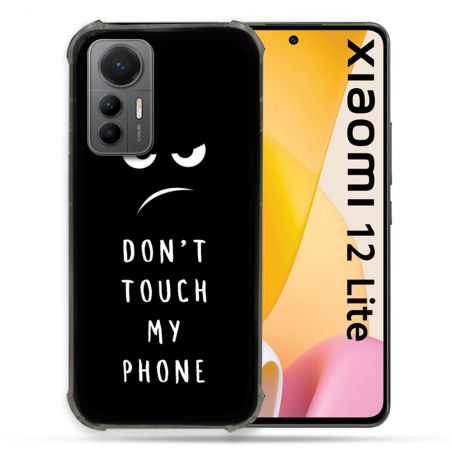 Coque Renforcée En Verre Trempé Pour Xiaomi 12 Lite Humour Don't Touch
