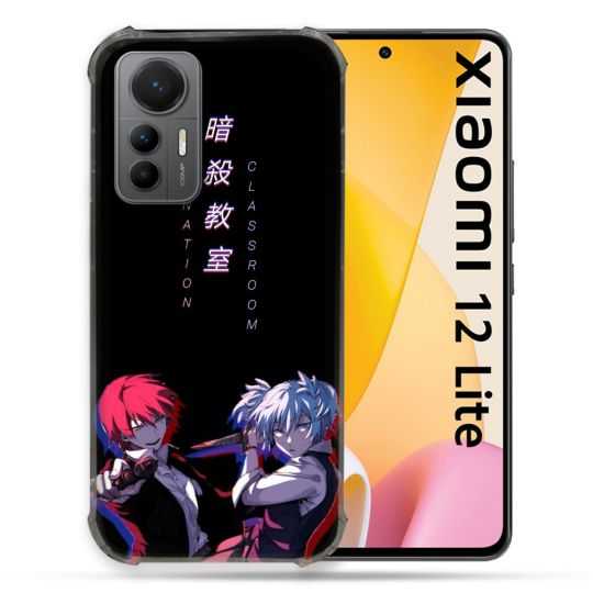 Coque Renforcée En Verre Trempé Pour Xiaomi 12 Lite Manga Assassination Classroom Duo