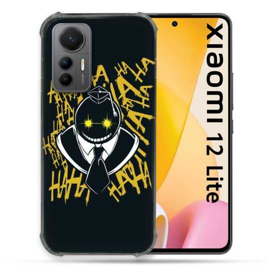 Coque Renforcée En Verre Trempé Pour Xiaomi 12 Lite Manga Assassination Classroom Kuro Noir